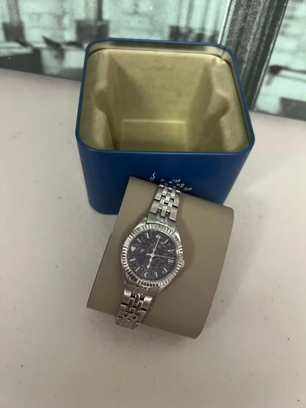 Fossil ES5061 Scarlette Mini Star Moon Stainless Steel Women Quartz Watch